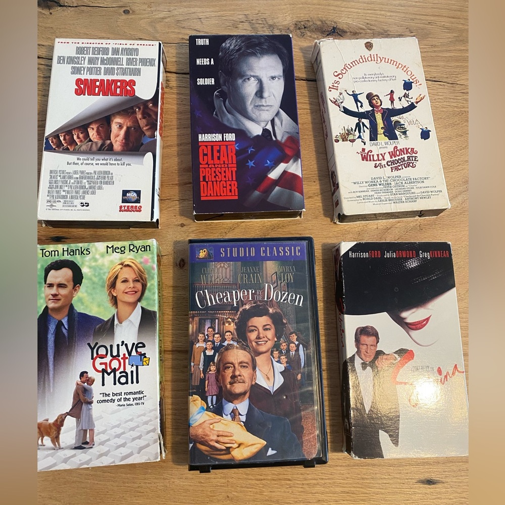 Collection of Classic VHS Movies‎